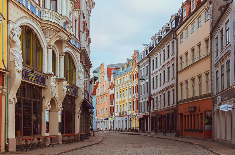 Goedkope stedentrip naar Riga, Letland