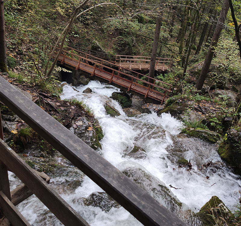 Myra Wasserfalle, vlakbij Wenen in Oostenrijk