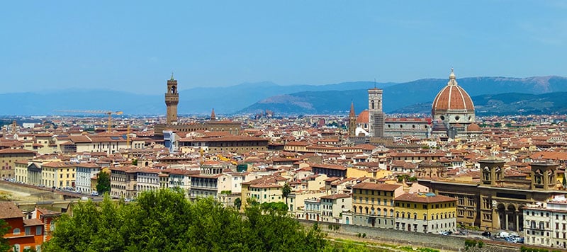 Roadtrip door Italie - Florance - Piazzale Michelangelo