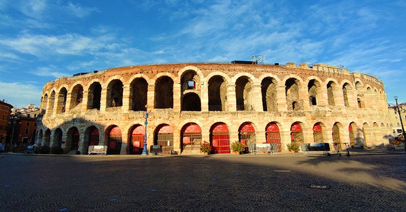 Roadtrip door Italie - Het Amfitheater in Verona