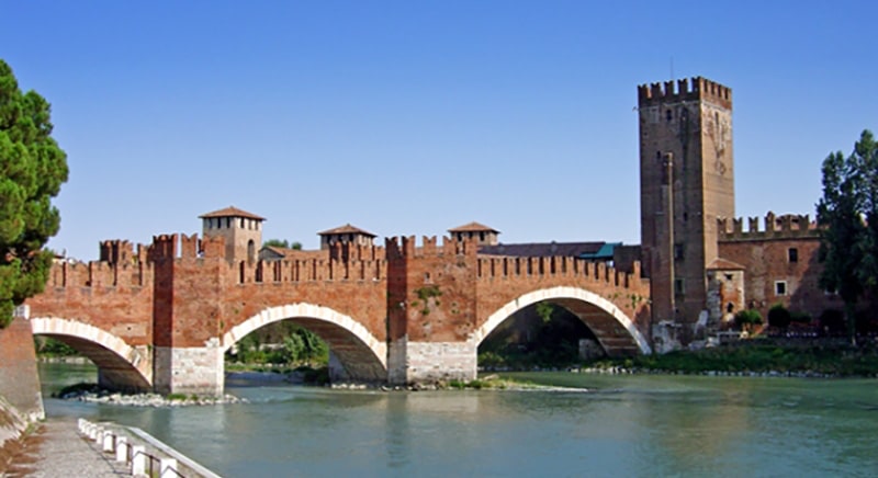 Bezienswaardigheden Verona - ponte scaligero