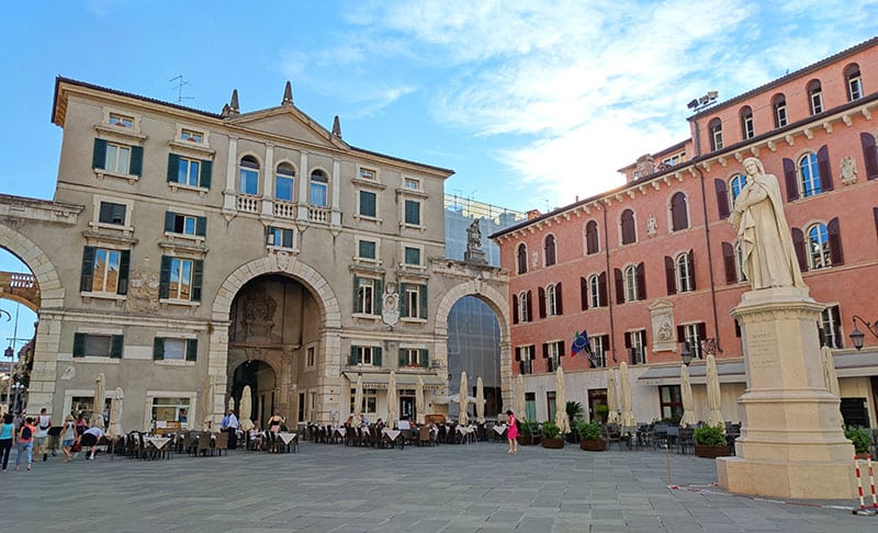 Bezienswaardigheid in Verona Piazza dei Signori