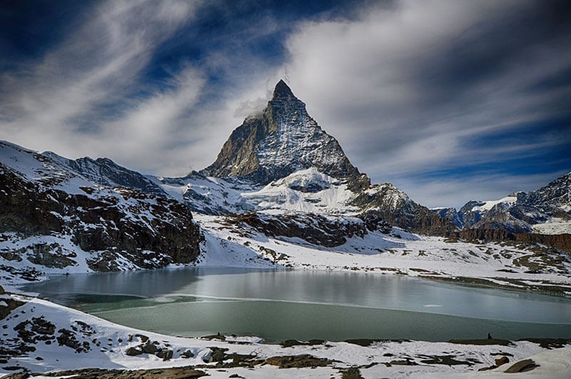 Ga naar de mooiste bergen van Europa, Matterhorn Zwitserland. Photocredits to Pixabay