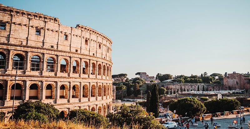 Luxe stedentrip Europa - Rome, Colosseum. Photocredit to Griffin Wooldridge