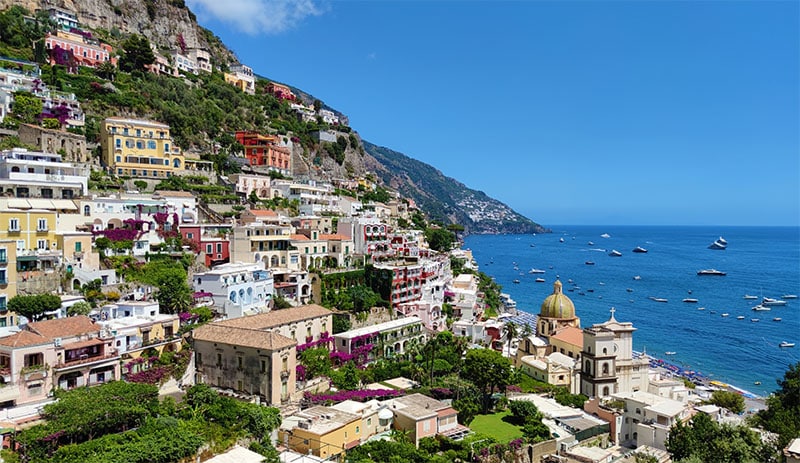 Positano; een van de mooiste plekken langs de Amalfikust