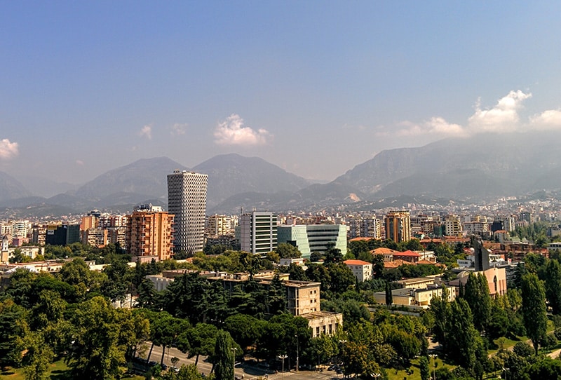 Tirana, Albanie. Daniel Frese