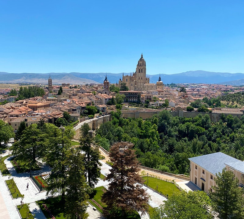 Een prachtig uitzicht op het kasteel Alcazar. Photocredits to miguel-angel-sanz
