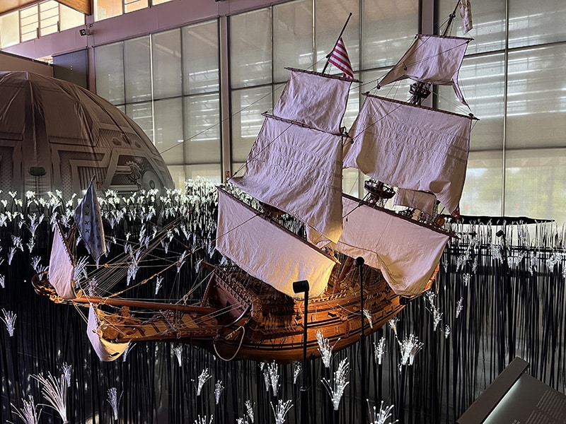 Breng ook een bezoek aan het maritiem museum Pabellon de la Navigacion