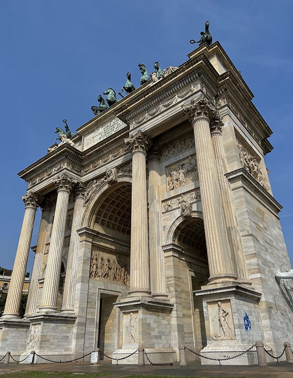 Arco della Pace - stadspoort van Milaan