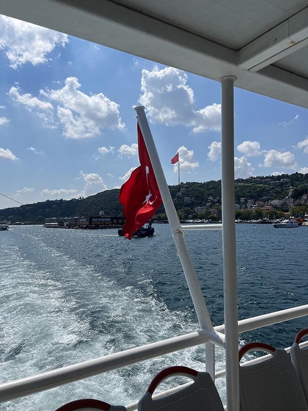 Varen over de Bosporus