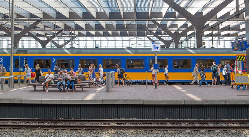 Reis tijdens de herfstvakantie met de trein door Nederland - photocredits skitterphoto