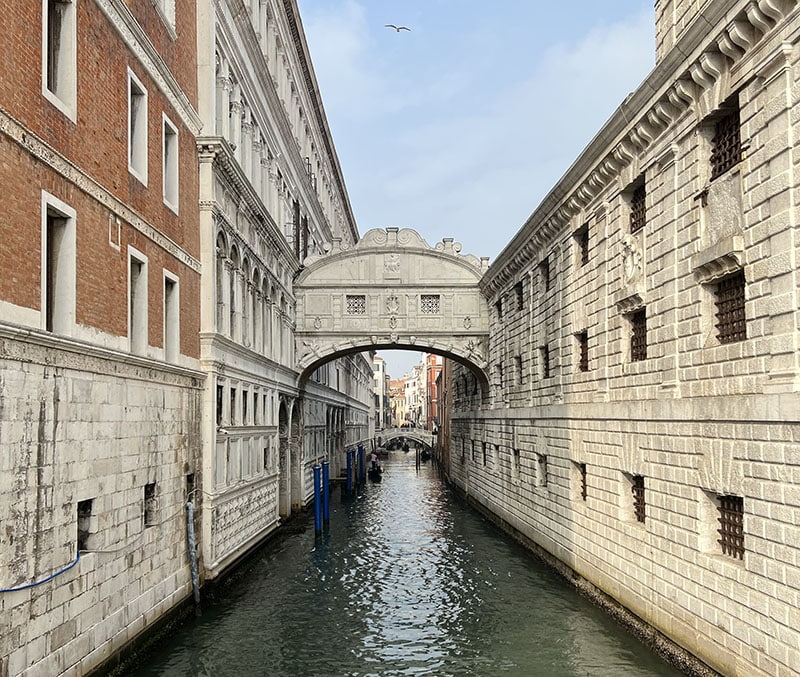 Brug der Zuchten, Venetie - Ponte dei Sospiri