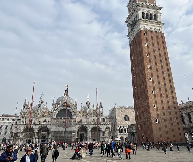 San Marcoplein in Venetie