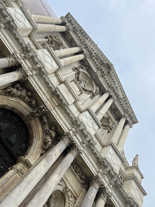 Voorzijde Chiesa di San Simeon Piccolo, Venetië